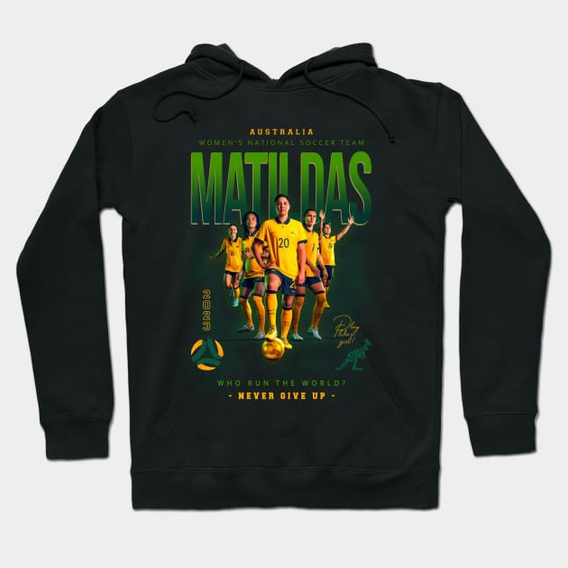 Matildas Hoodie by ActiveNerd